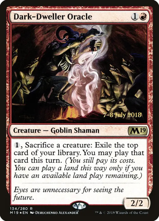 Dark-Dweller Oracle [Core Set 2019 Prerelease Promos] - MTG Single