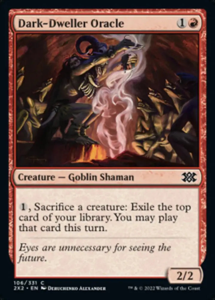 Dark-Dweller Oracle [Double Masters 2022] - MTG Single