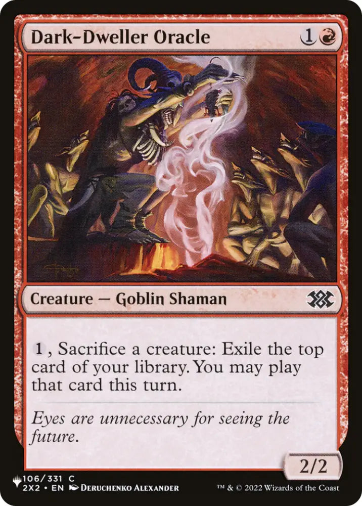 Dark-Dweller Oracle [The List] - MTG Single