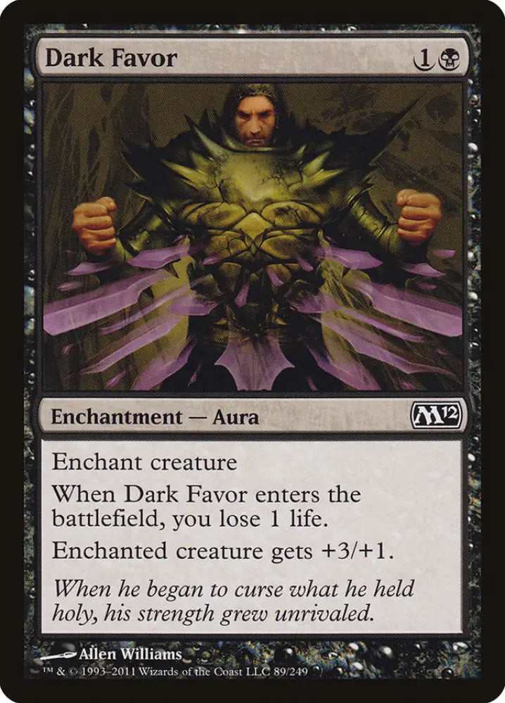 Dark Favor [Magic 2012] - MTG Single