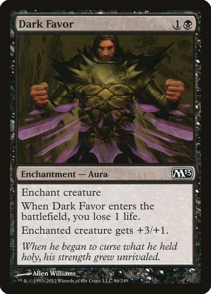 Dark Favor [Magic 2013] - MTG Single