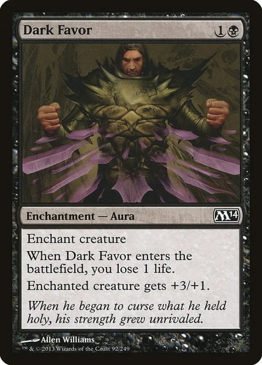 Dark Favor [Magic 2014] - MTG Single
