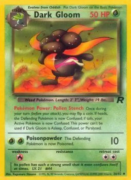 Dark Gloom (36/82) [Team Rocket Unlimited] - Pokemon Single