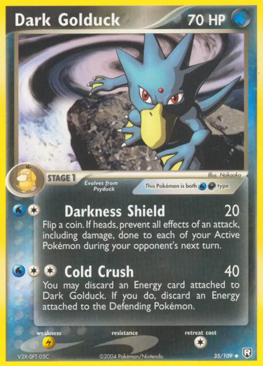 Dark Golduck (35/109) [EX: Team Rocket Returns] - Pokemon Single