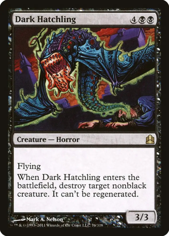 Dark Hatchling [Commander 2011] - MTG Single