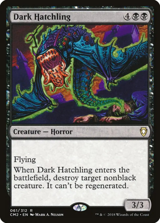 Dark Hatchling [Commander Anthology Volume II] - MTG Single