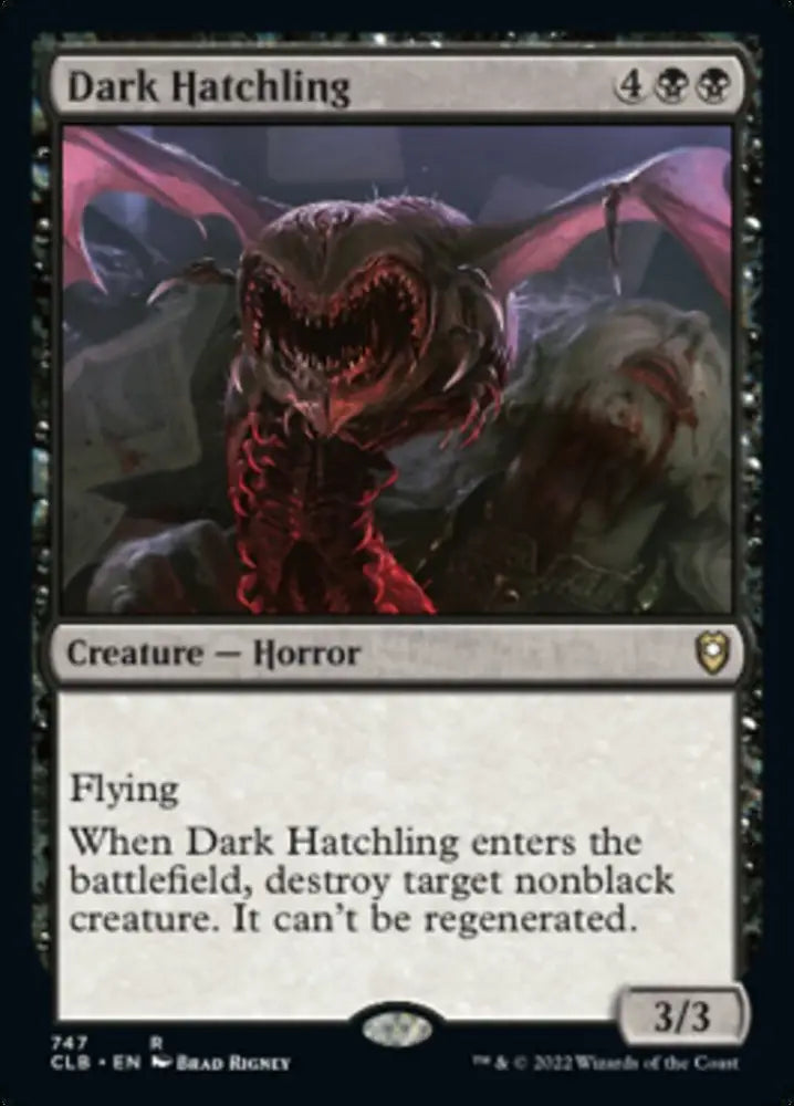 Dark Hatchling [Commander Legends: Battle for Baldur’s Gate] - MTG Single