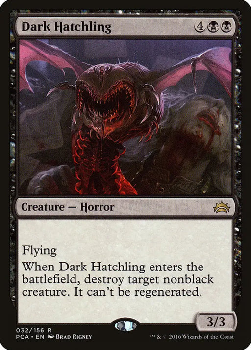 Dark Hatchling [Planechase Anthology] - MTG Single