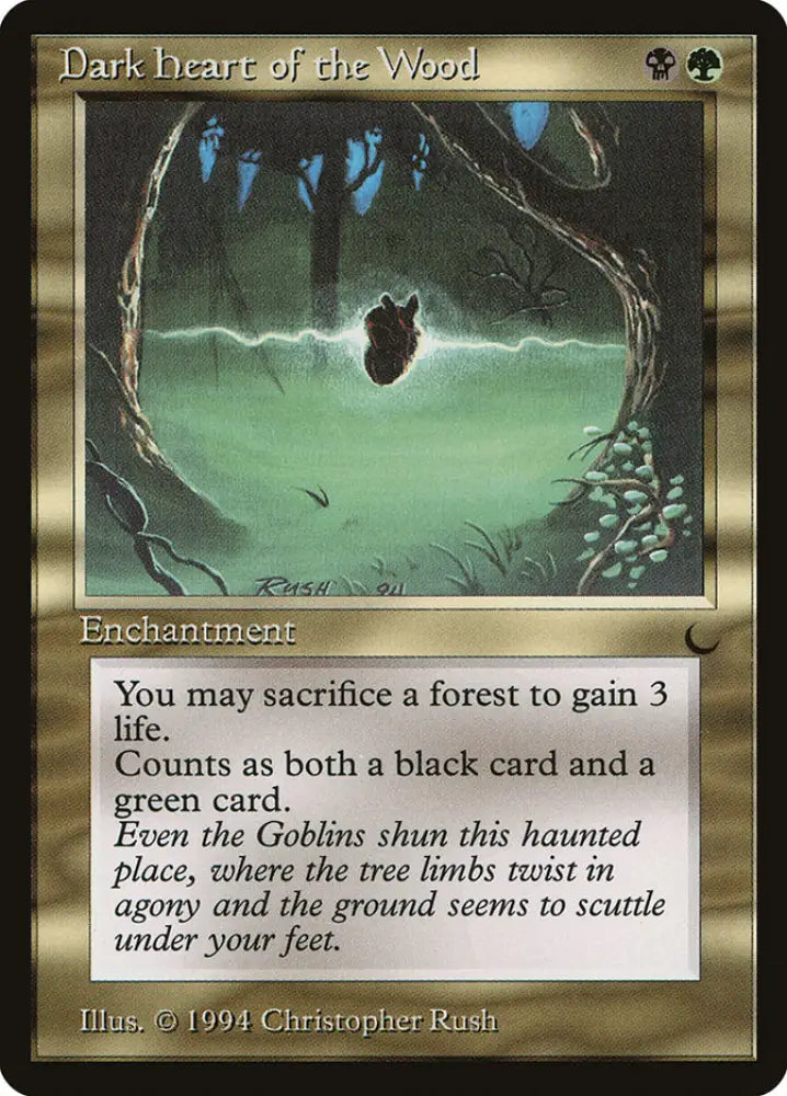 Dark Heart of the Wood [The Dark] - MTG Single