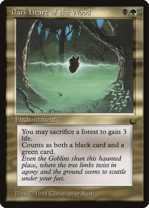 Dark Heart of the Wood [The Dark] - MTG Single
