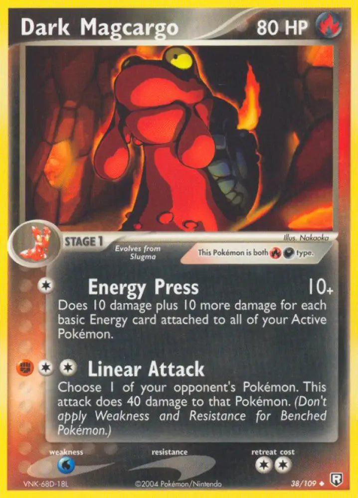 Dark Magcargo (38/109) [EX: Team Rocket Returns] - Pokemon Single