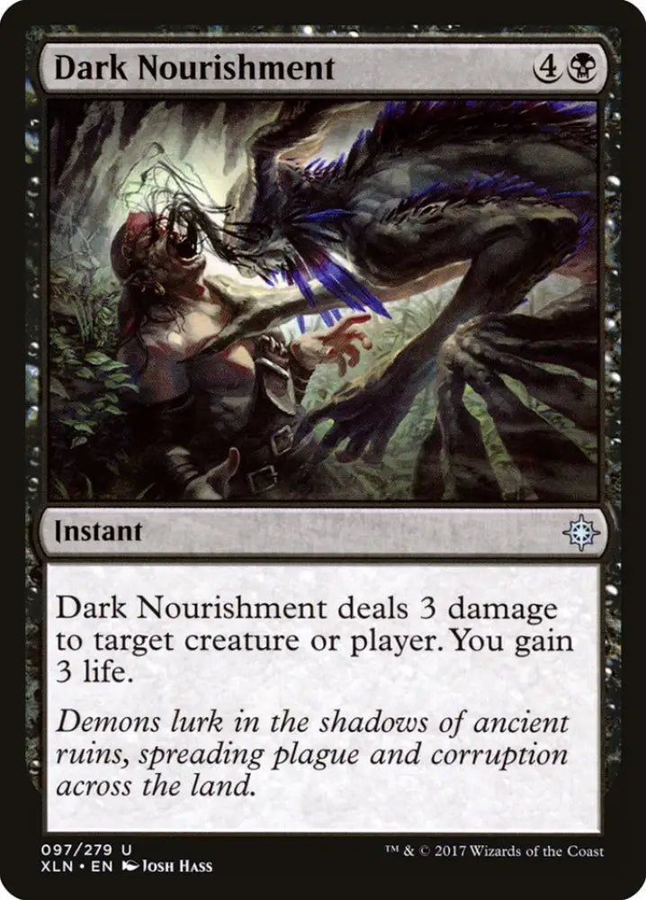 Dark Nourishment [Ixalan] - MTG Single