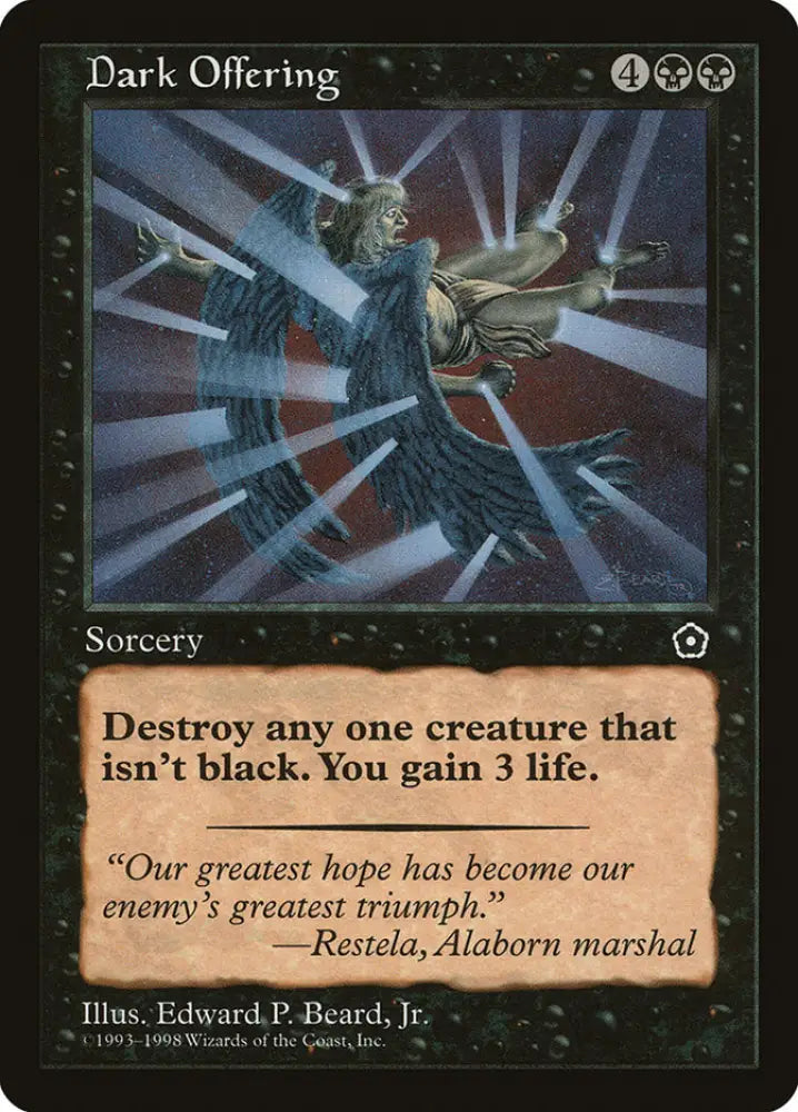 Dark Offering [Portal Second Age] - MTG Single
