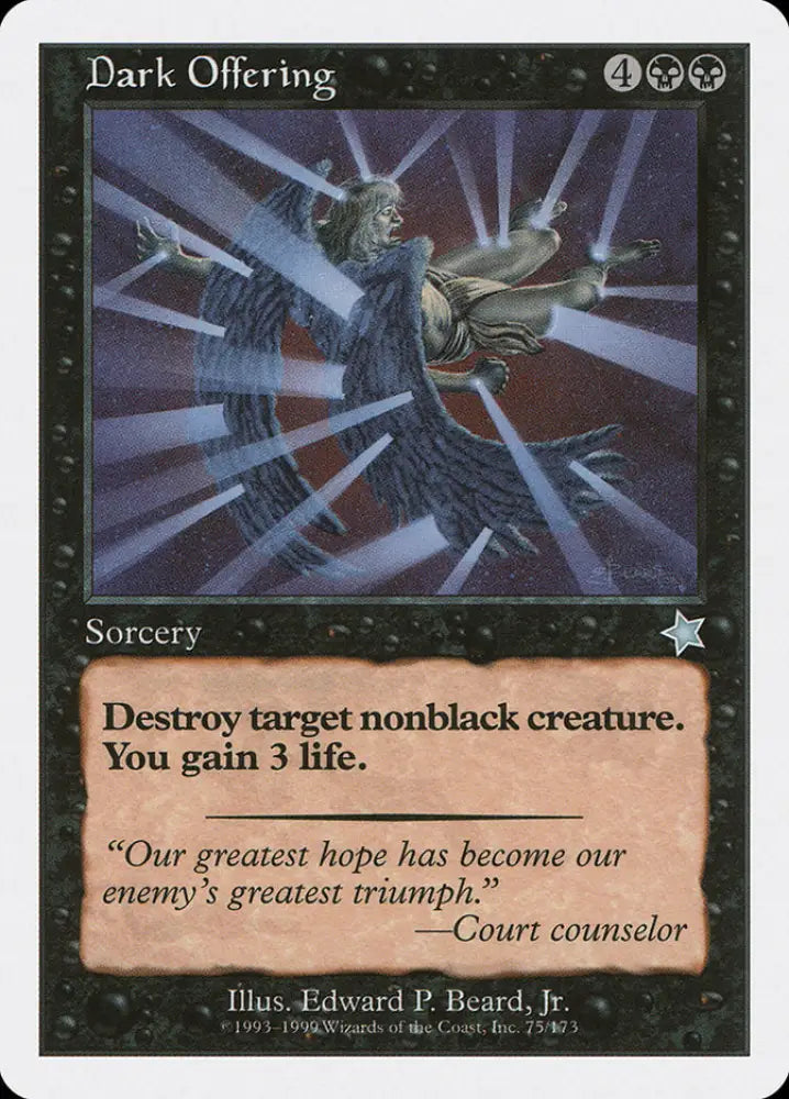 Dark Offering [Starter 1999] - MTG Single