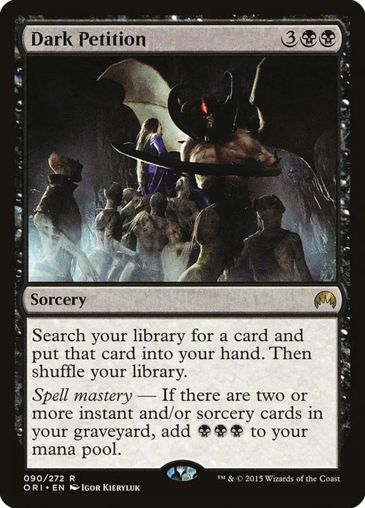 Dark Petition [Magic Origins] - MTG Single