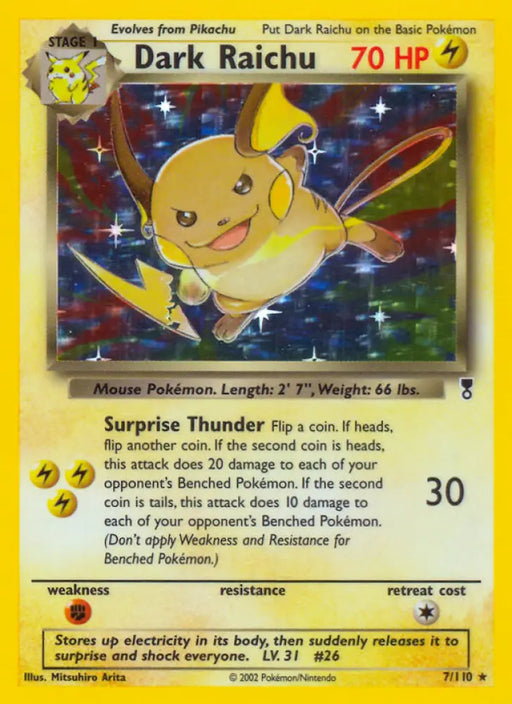 Dark Raichu (7/110) [Legendary Collection] - Pokemon Single