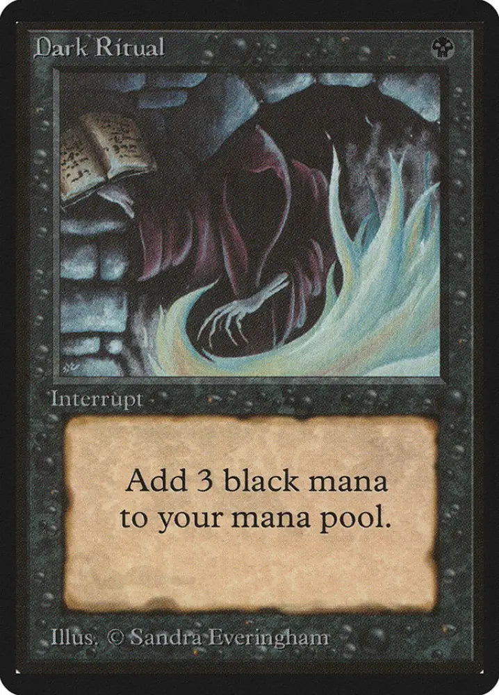 Dark Ritual [Beta Edition] - MTG Single