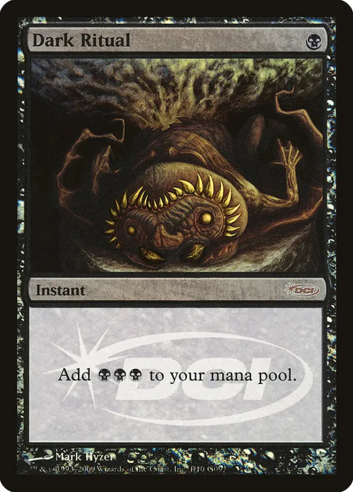 Dark Ritual [Judge Gift Cards 2009] - MTG Single