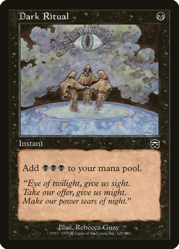 Dark Ritual [Mercadian Masques] - MTG Single