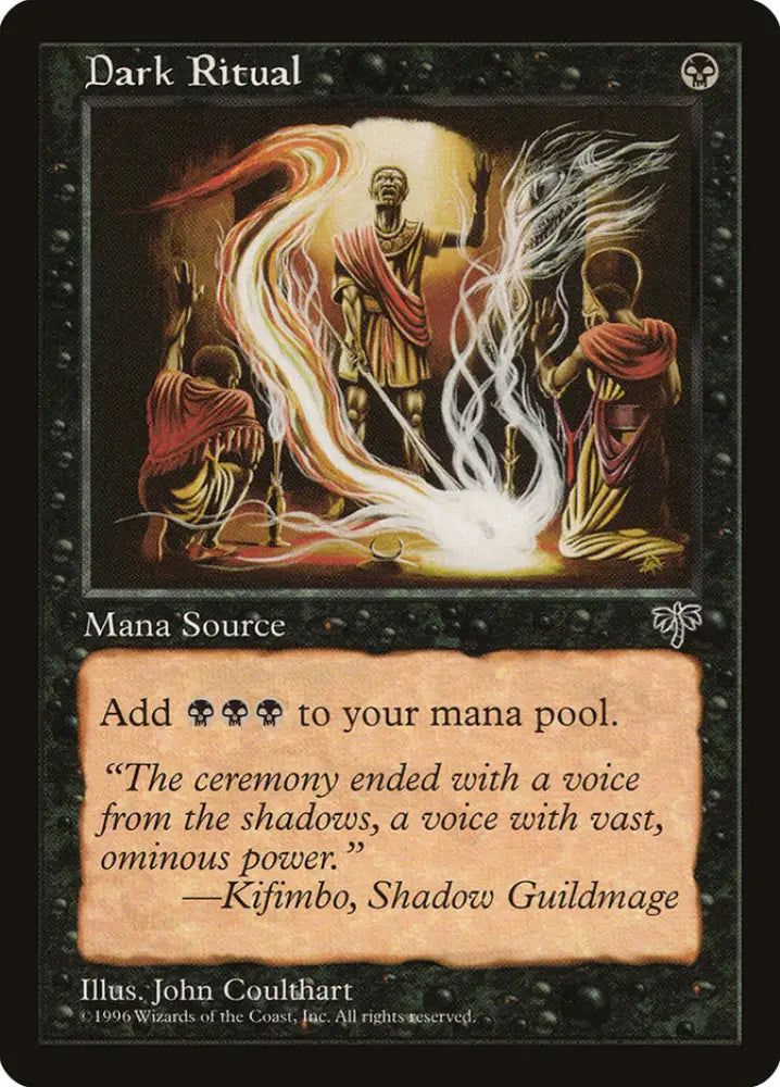 Dark Ritual [Mirage] - MTG Single