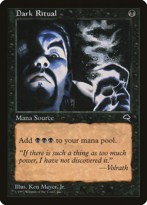 Dark Ritual [Tempest] - MTG Single