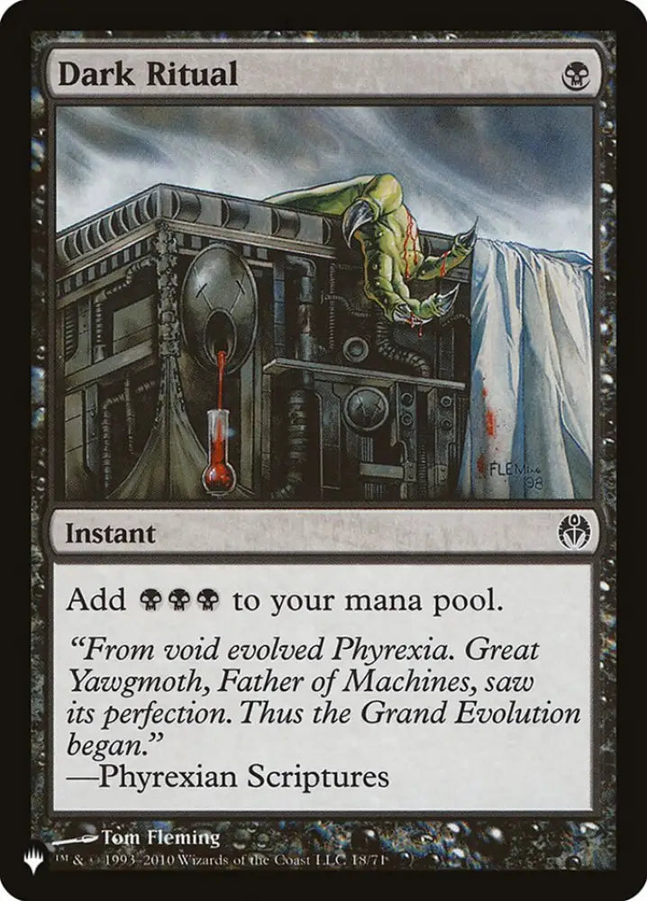 Dark Ritual [The List] - MTG Single