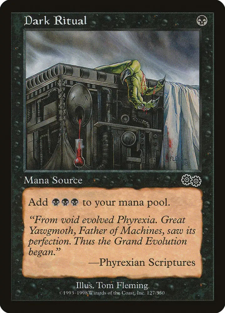 Dark Ritual [Urza’s Saga] - MTG Single