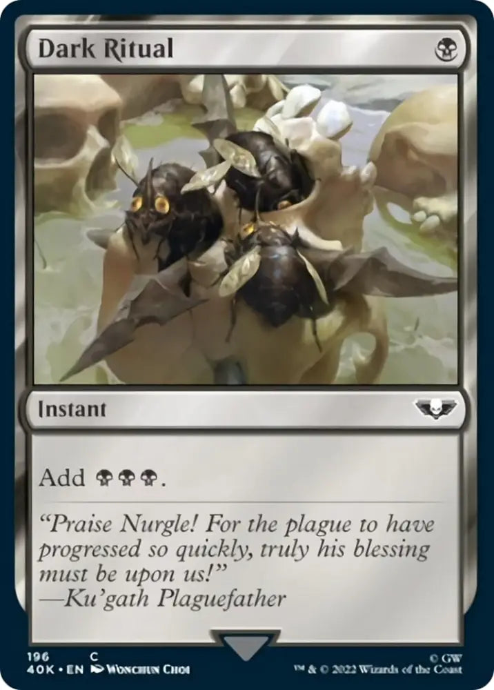 Dark Ritual [Warhammer 40,000] - MTG Single