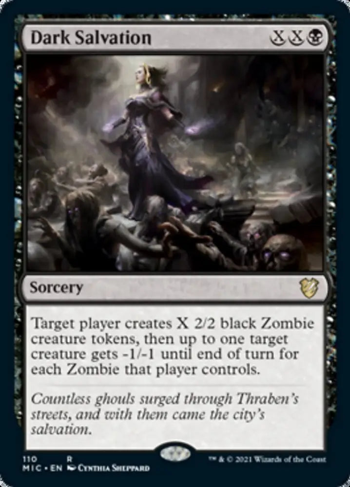 Dark Salvation [Innistrad: Midnight Hunt Commander] - MTG Single