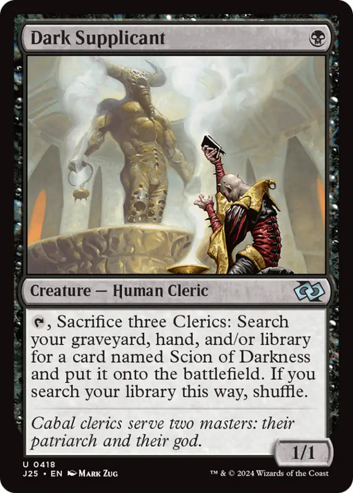 Dark Supplicant [Foundations Jumpstart] - MTG Single