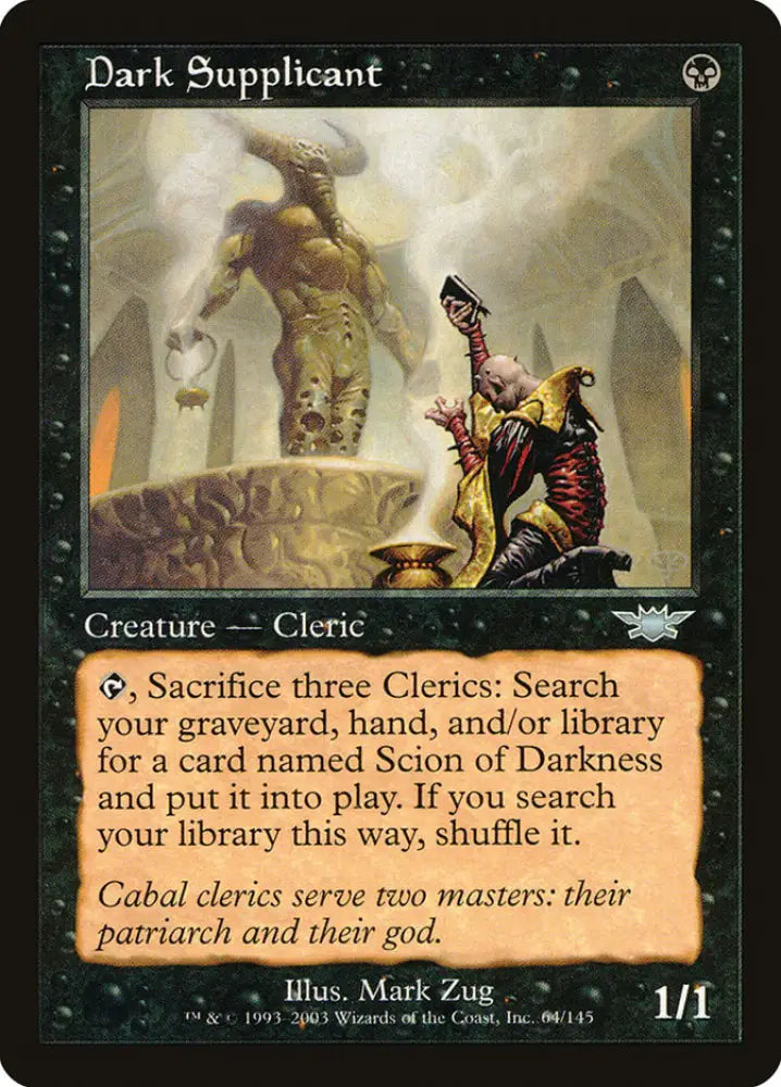 Dark Supplicant [Legions] - MTG Single
