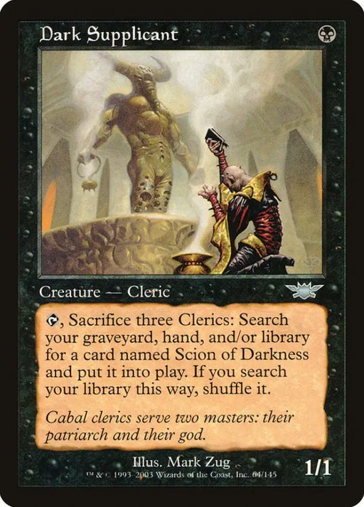 Dark Supplicant [Legions] - MTG Single
