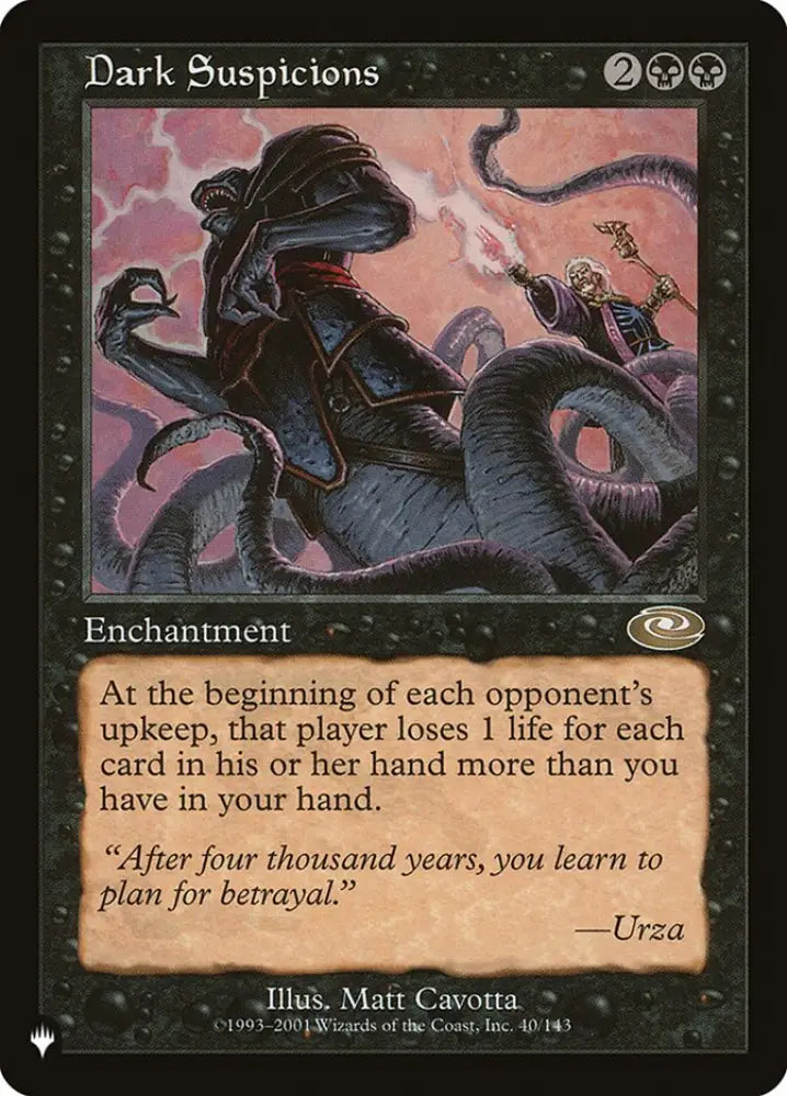 Dark Suspicions [The List] - MTG Single