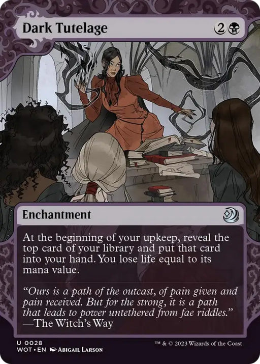 Dark Tutelage [Wilds of Eldraine: Enchanting Tales] - MTG Single