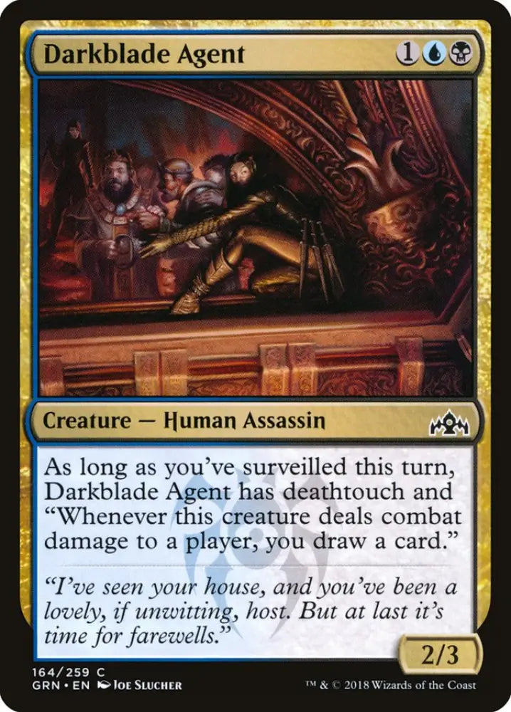 Darkblade Agent [Guilds of Ravnica] - MTG Single
