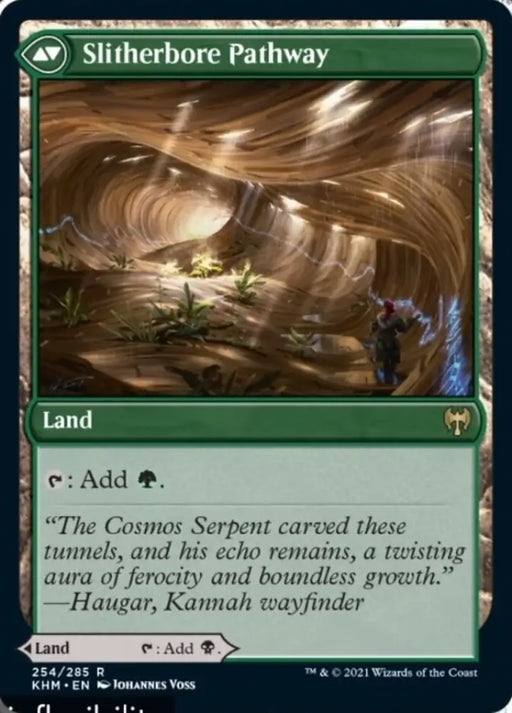 Darkbore Pathway // Slitherbore Pathway [Kaldheim] - MTG Single