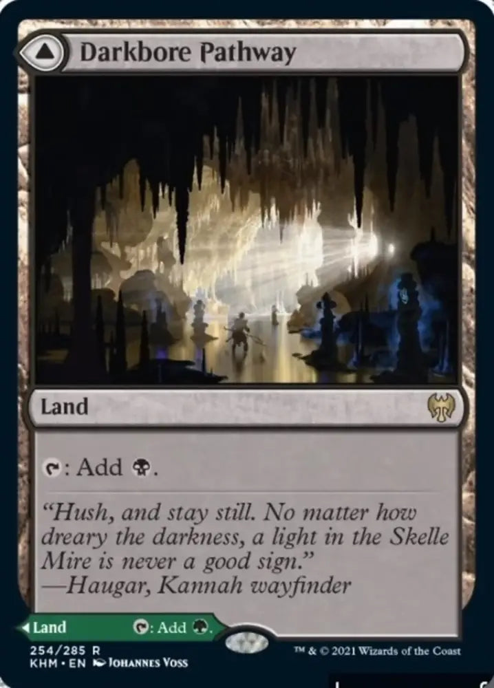 Darkbore Pathway // Slitherbore Pathway [Kaldheim] - MTG Single