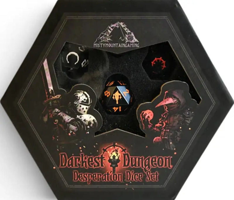 Darkest Dungeon: Desperation Dice Set - Role Playing Game