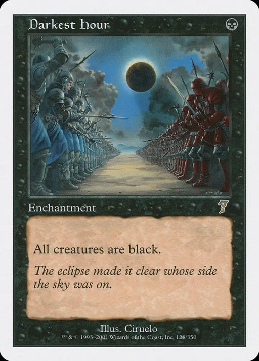 Darkest Hour [Seventh Edition] - MTG Single