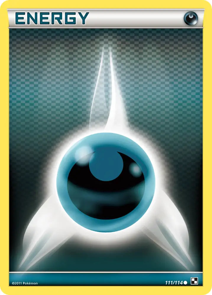 Darkness Energy (111/114) [Black & White: Base Set] - Pokemon Single