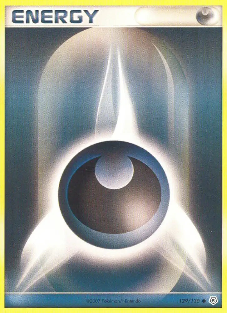 Darkness Energy (129/130) [Diamond & Pearl: Base Set] - Pokemon Single