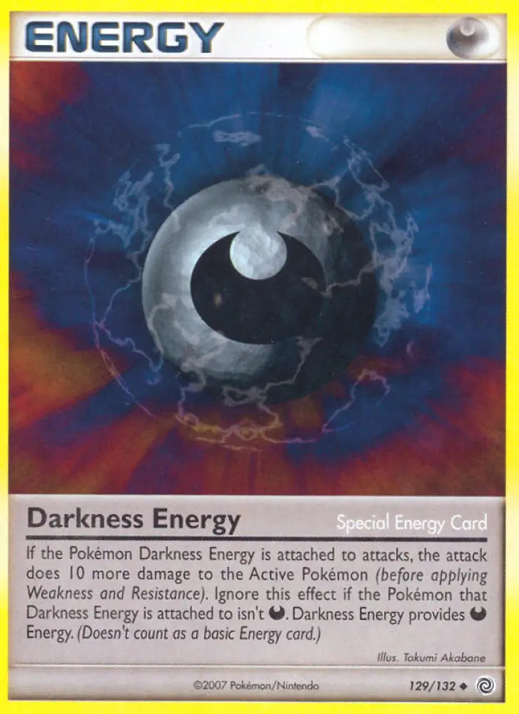 Darkness Energy (129/132) [Diamond & Pearl: Secret Wonders] - Pokemon Single