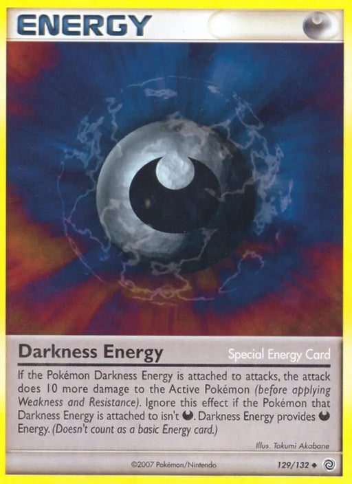 Darkness Energy (129/132) [Diamond & Pearl: Secret Wonders] - Pokemon Single