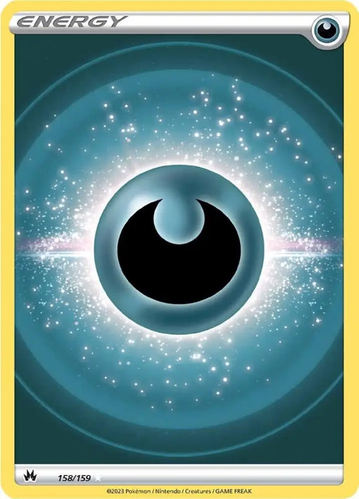 Darkness Energy (158/159) (Texture Full Art) [Sword & Shield: Crown Zenith] - Pokemon Single