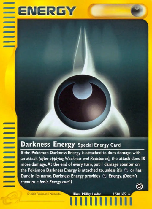 Darkness Energy (158/165) [Expedition: Base Set] - Pokemon Single