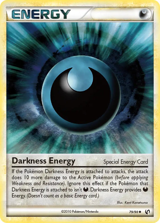 Darkness Energy (79/90) [HeartGold & SoulSilver: Undaunted] - Pokemon Single
