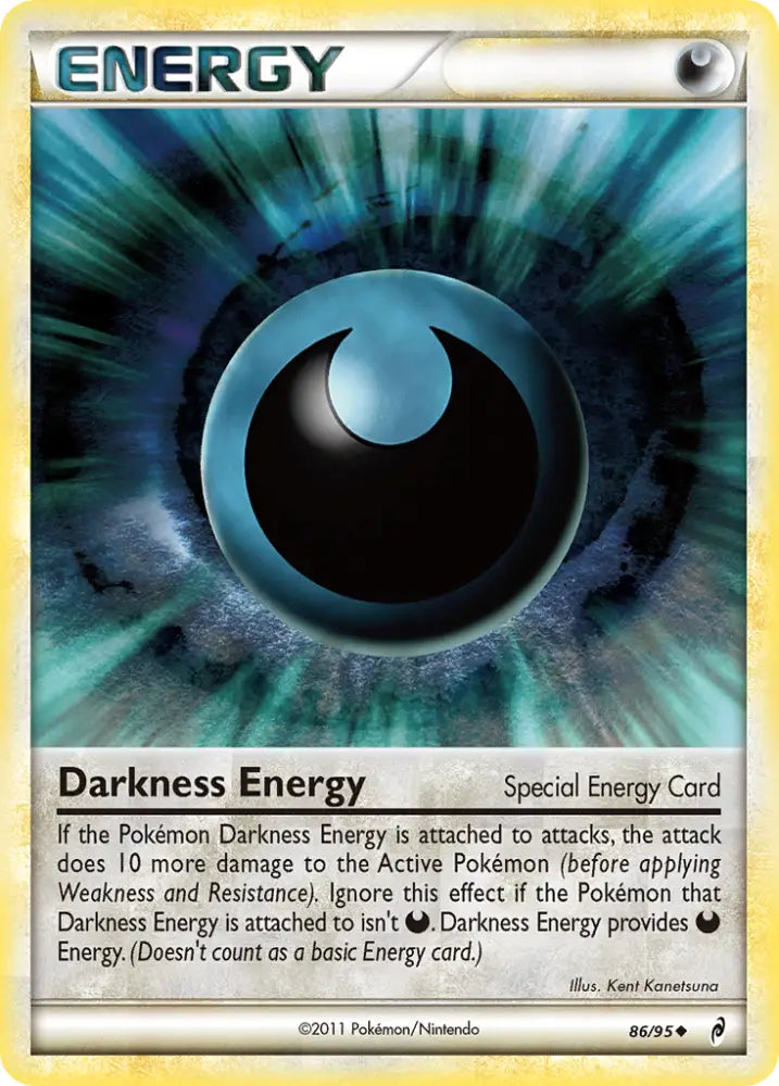 Darkness Energy (86/95) [HeartGold & SoulSilver: Call of Legends] - Pokemon Single