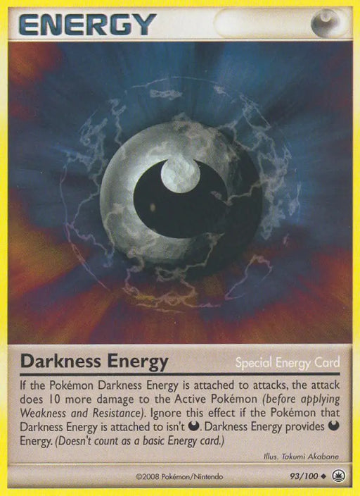 Darkness Energy (93/100) [Diamond & Pearl: Majestic Dawn] - Pokemon Single