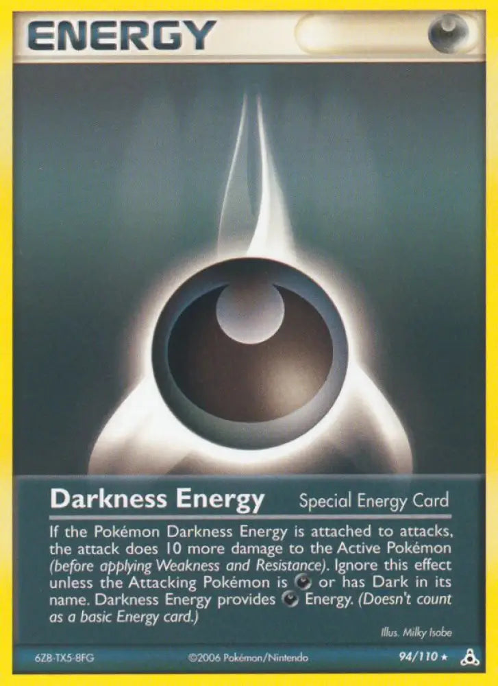 Darkness Energy (94/110) [EX: Holon Phantoms] - Pokemon Single