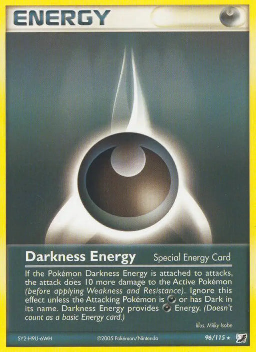 Darkness Energy (96/115) [EX: Unseen Forces] - Pokemon Single